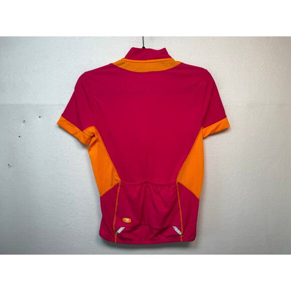 Sugoi Women's Neo Pro Cycling Jersey, Hot Pink/Orange, Size Small - Picture 3 of 7